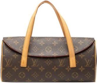 Louis Vuitton Pre-owned Sonatine Handtas - Dames - Vintage Handtas - Bruin - ONE Size - Leer - Vintage