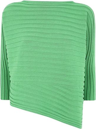 Issey Miyake Mujer, Jerseys, Verde, Talla: M