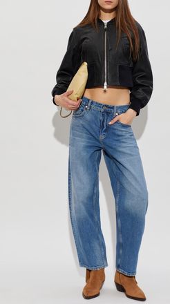 AllSaints Suri Leather Jacket, Womens, Black