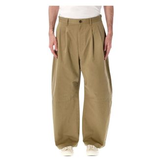 Comme Des Gar&ccedil;ons Wide Trousers, male, Beige, Size: M Chino Pant