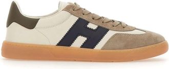 Hogan Coole Sneakers - Heren - Sneakers - Wit - 45 EU - Katoen - Schoenen