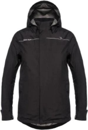 Herno Zwarte Waterdichte Fietsjas - Heren - Zomerjassen - Zwart - XL - Polyester - Jassen