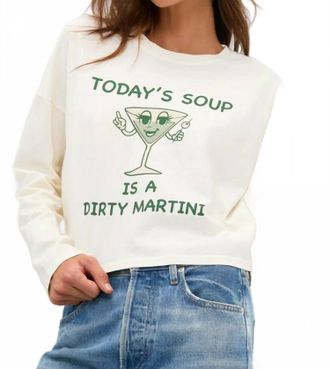 ASKK NY Martini Soup Long Sleeve Tee