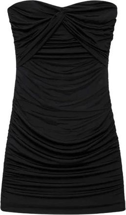 Anine Bing Stijlvolle Mini Jurk Collectie - Dames - Korte kleedjes - Zwart - M - Kleedjes