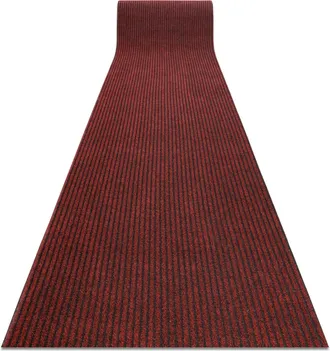 RugsX Rugsx - Corredor - Alfombrilla Antideslizante Gin 3086 Exterior, Interior Liverpool Rojo 120 Cm Red 120x1000 Cm