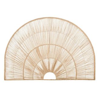 Maisons du monde Cabecero de pared de yute, 176 x 120 cm