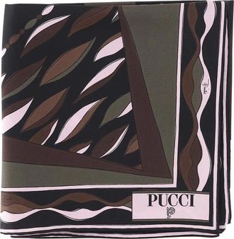 Pucci Gemengd Print Zijden Sjaal - Dames - Zijden sjaals - Veelkleurig - ONE Size - Accessoires