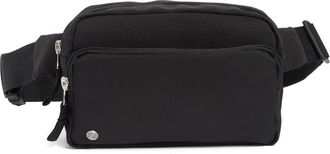 Zella Double Zip Belt Bag in Black at Nordstrom Rack