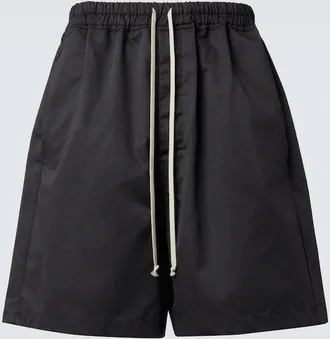 Rick Owens Faun faille Bermuda shorts