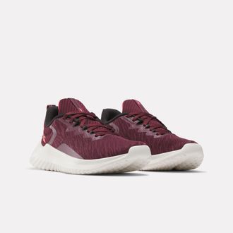 Reebok Trainingsschuh REEBOK FLUXLITE II, Damen, Gr. 38,5, schwarz cherry, luxe grau, schwarz, Synthetik, Textil, Schuhe Trainingsschuh