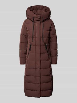 Khujo Steppmantel mit Kapuze Modell TYNSE in Bordeaux, Gr&ouml;&szlig;e XS