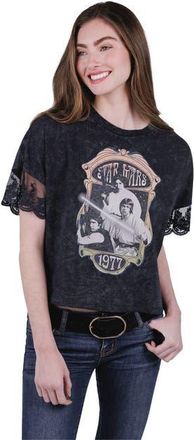 Star Wars Vintage T-Shirt Adult Sizes in Luke Leia Black Wash at Nordstrom, Size Xx-Large