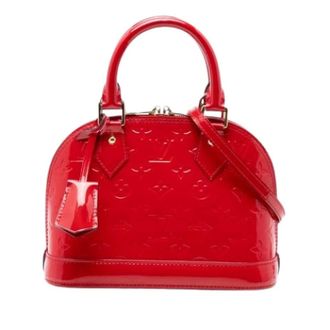 Louis Vuitton Pre-owned Handbags, female, Red, Size: ONE SIZE Pre-owned Alma BB