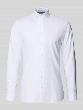 Olymp No. 6 Super Slim Fit Business-Hemd mit Kentkragen in Weiss, Gr&ouml;&szlig;e 37