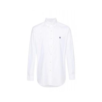 Ralph Lauren Heren, Overhemden, Wit, Maat: XL Katoen