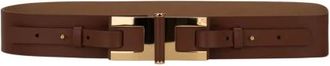 Elisabetta Franchi Cinturones - Accessories - Mujer - Marr&oacute;n - S