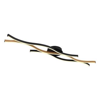 Globo Lighting Plaf&oacute;n - Geronimo - Negro - Metal - Led - 67206dw
