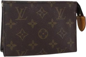 Louis Vuitton Pre-owned Clutches, female, Brown, Size: ONE SIZE Pre-owned Vintage Canvas Clutch
