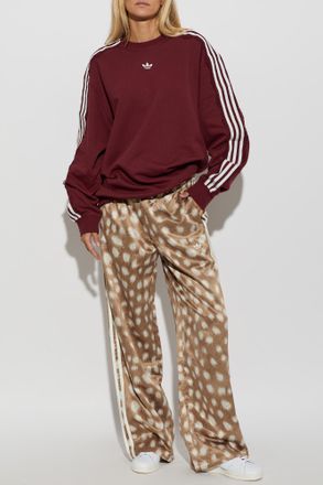 adidas Oversize Sweatshirt, Womens, Burgundy