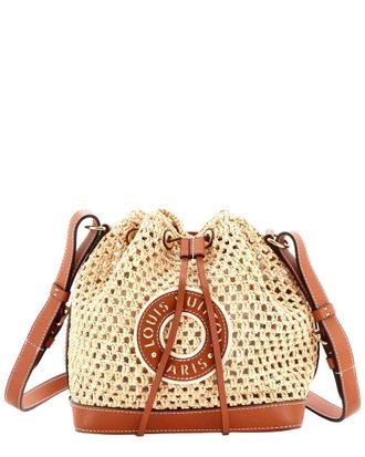 Louis Vuitton Brown Raffia & Leather Noe BB (Authentic Pre-Loved)