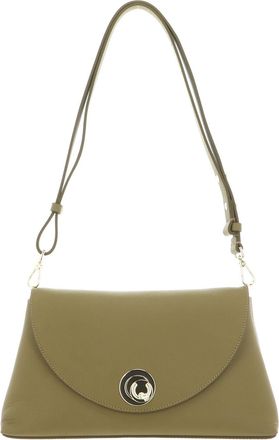 Coccinelle shoulder bag cross body bag Nikla Handbag Double Grainy Leather Seagrass/Sandshell khaki