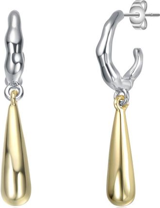 Rachel Glauber 14K Plated Drop Earrings