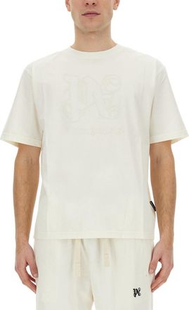 Palm Angels T-Shirt With Logo-Uomo