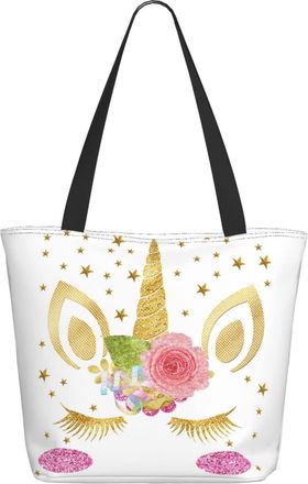 AOOEDM Animal Floral Unicorns Ladies Shopping Bag 13x11x7in.The Perfect ValentineS Day Gift.It Is The Best ValentineS Day Gift For Mom, Daughter, Wife,Etc