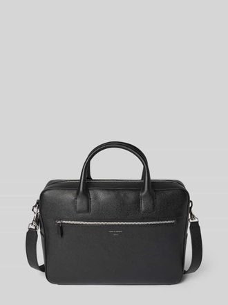 Tiger Of Sweden Laptoptasche mit Label-Print Modell BECKHOLMEN in Black, Gr&ouml;&szlig;e 1