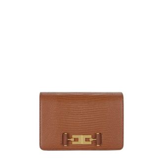Elisabetta Franchi Bolso de hombro con cadena Groumette - Bags - Mujer - Marr&oacute;n - ONE SIZE
