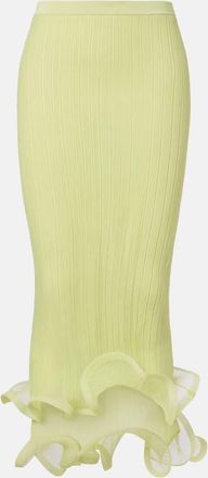 SIMKHAI Gonna midi con volant