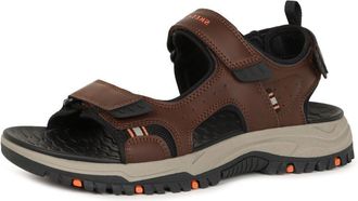 Skechers Mens PREWITT RIGDON Sandal, Brown, 10