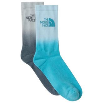 The North Face Everyday Crew Sock Dip Dye 2-Pack Multifunktionssocken f&uuml;r Herren | blau