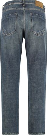 Slowear Mens Slim Fit Jeans With Five Pockets Denim Cotton Slim-Fit
