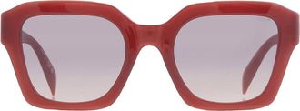Levi's Smoke Square Ladies Sunglasses LV 1027/S 009Q/GB 53