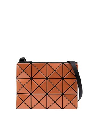 Bao Bao Issey Miyake Lucent crossbody bag - women - PVC - One Size - Orange