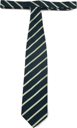 Giorgio Armani Gestreepte stropdas - Beige