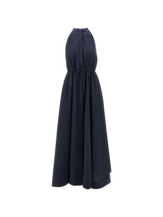 Emporio Armani Womens Cotton Chemisier Dress