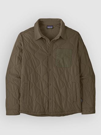 Patagonia Daily Quilted Shirt Jacke gr&uuml;n