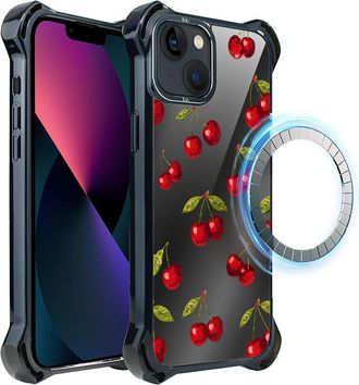 OEM Funda Ibizu Dropguard Ultra Para Iphone 13 Con Magsafe, Midnight, Cherry Night