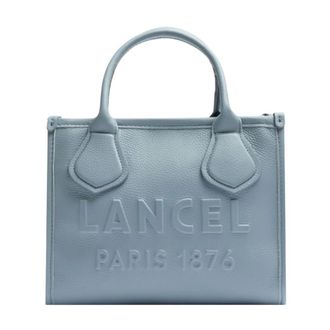Lancel S Zip Tote Bag - Dames - Shoppers - Wit - ONE Size - Leer - Tassen