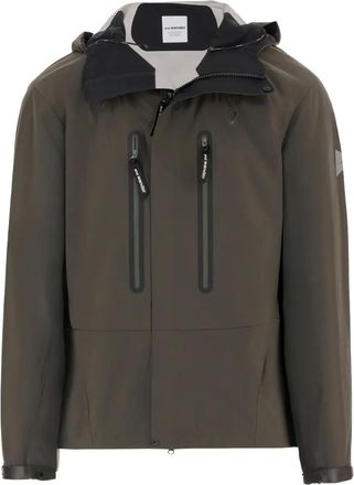And Wander 2.5L hiker rain jacket - Green