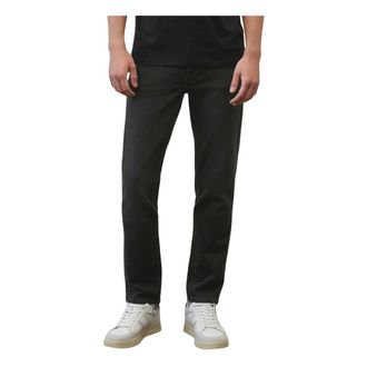 Marc O'Polo Heren, Jeans, Zwart, Maat: W30 L34