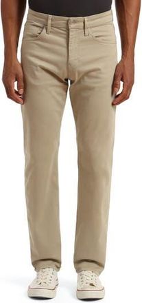 Mavi Zach Straight Leg Twill Pants in Aluminum Twill at Nordstrom Rack, Size 31 X 32