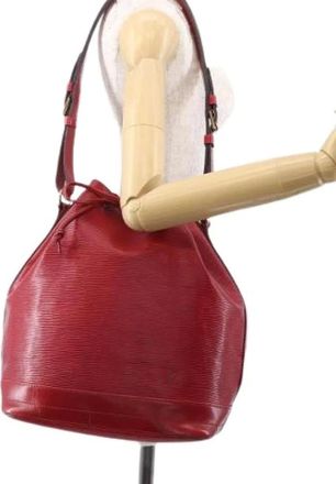 Louis Vuitton Pre-owned Bucket Bags, female, Red, Size: ONE SIZE Pre-owned Bucket Bag