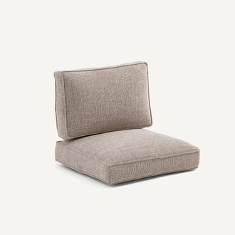 AM.PM Kussen van gem&ecirc;leerde stof voor DILMA fauteuil