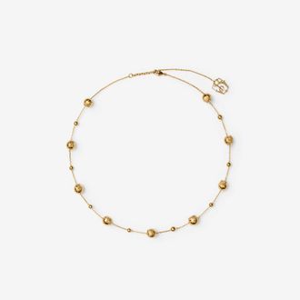 Burberry EKD Sphere Necklace