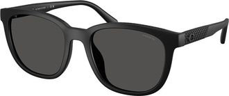 Coach HC8442U CCA00 500287 Mens Sunglasses Black Size 54