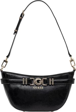 Guess Cirene Schoudertas - Dames - Schoudertassen - Zwart - ONE Size - Leer - Tassen