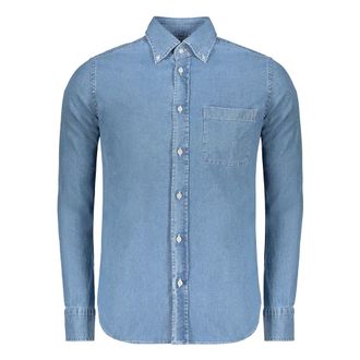 Moorer Hombre, Camisas, Azul, Talla: XL